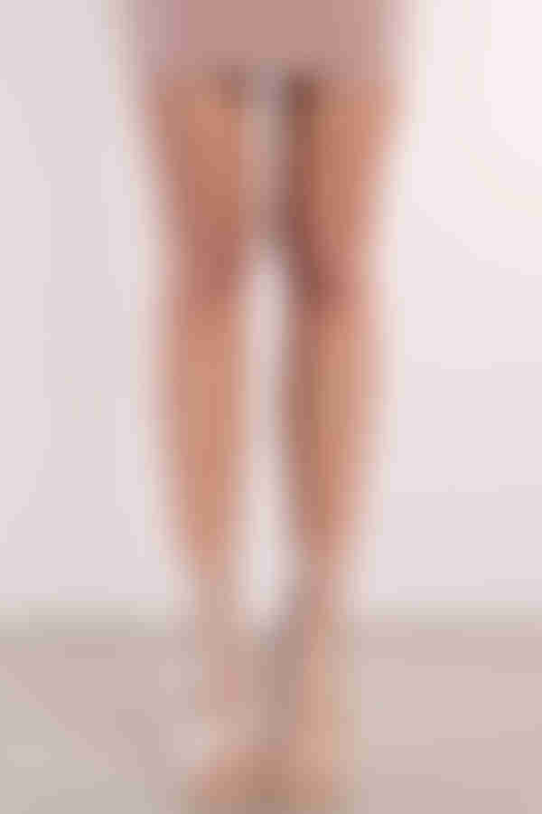 Steve Madden Portal Clear Mid Calf Boots - Nude