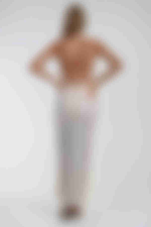 Levitating Sequin Slit Maxi Dress - Opal