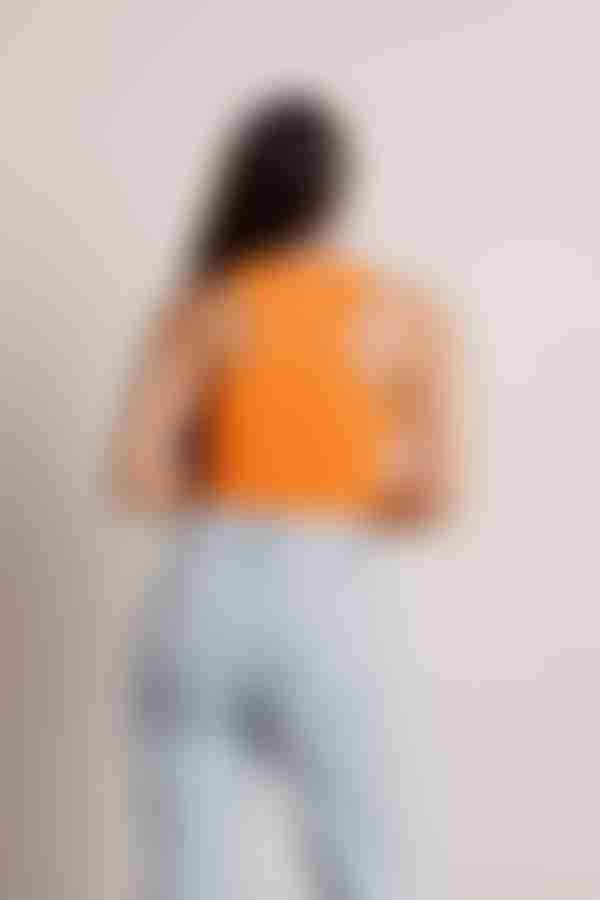 Fernandez Crop Top - Orange