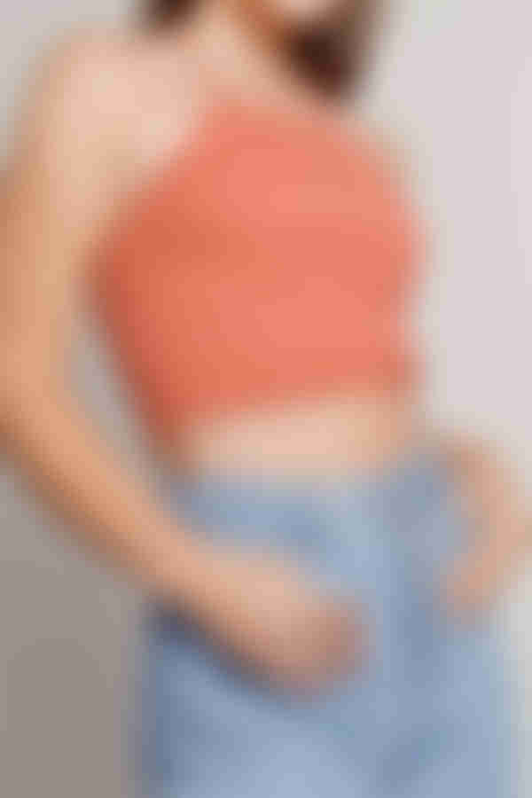 Feel Good Crop Top - Rust