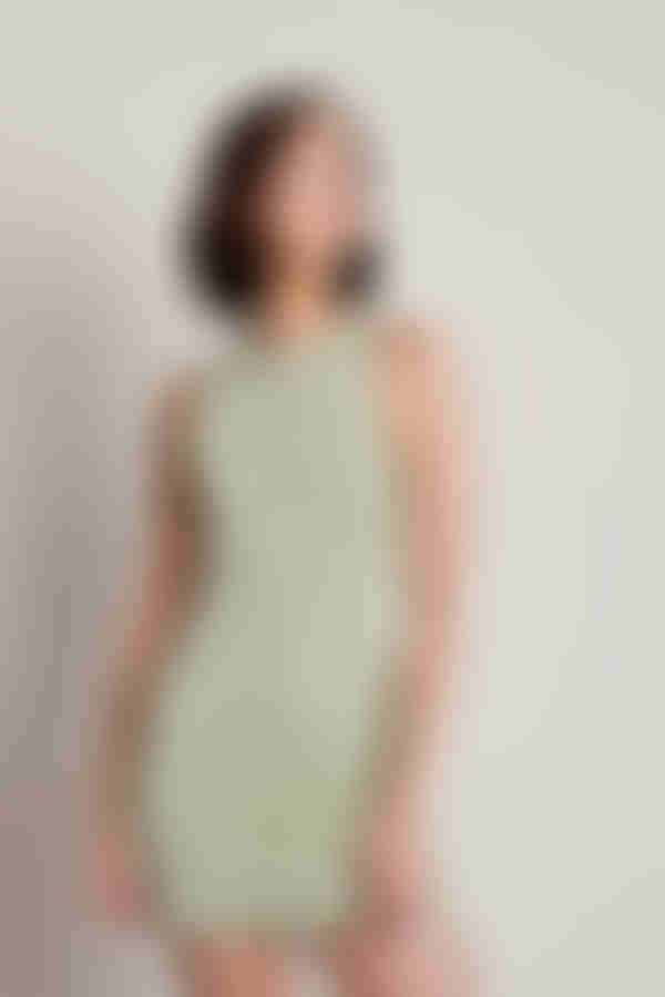 Dizzying Open Back Bodycon Mini Dress - Black