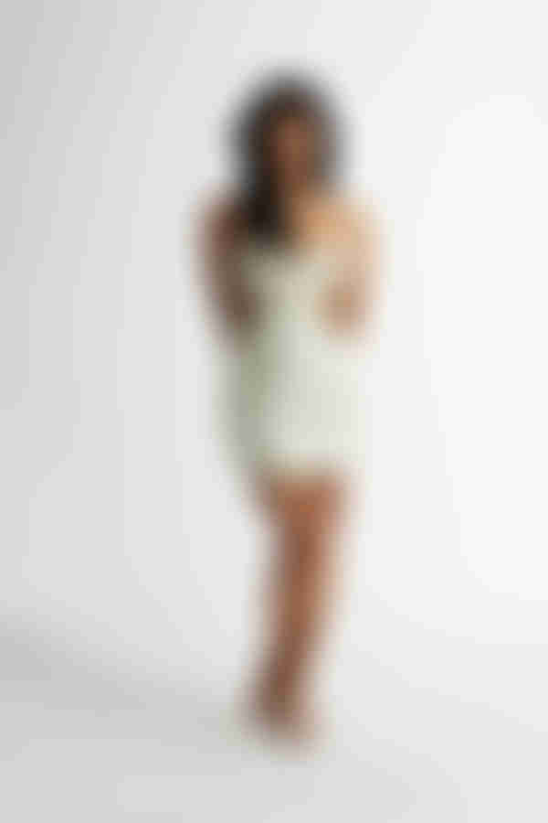 Drowsy Dreams Cutout Bodycon Mini Dress - Sage