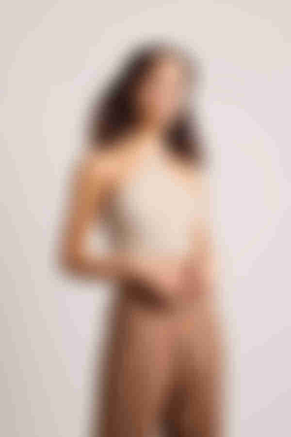 Lion Around Crop Top - Sand