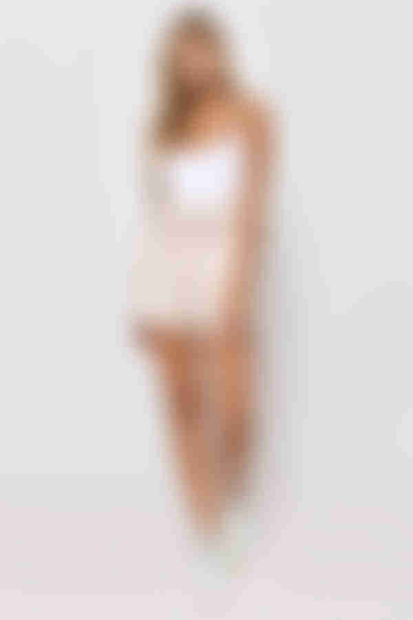 Monique Front Tie Shorts - Sand