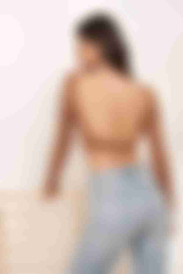 Open Ended Crop Top - Taupe