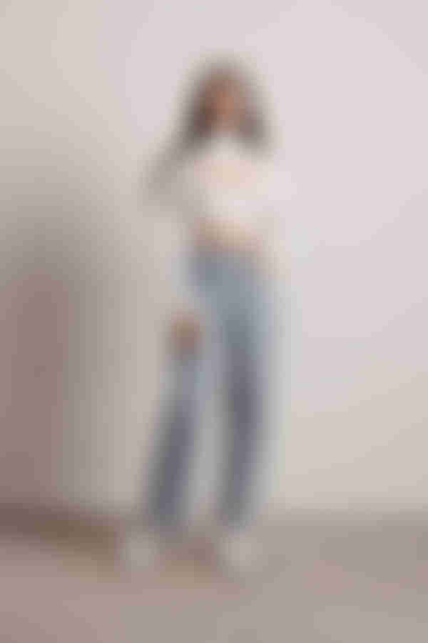 New Life Crop Top - Cream-Red-Orange