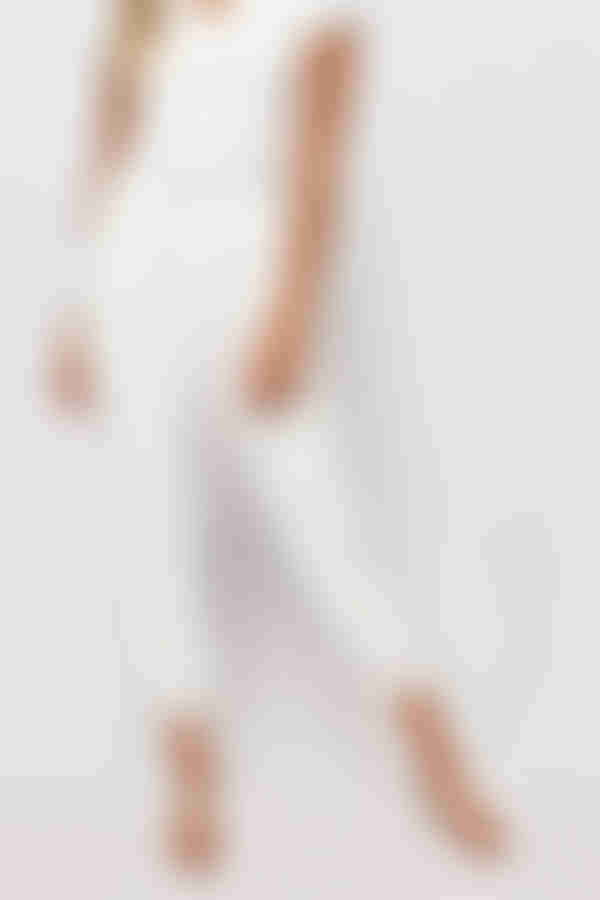 Belgium Belted Pants - White