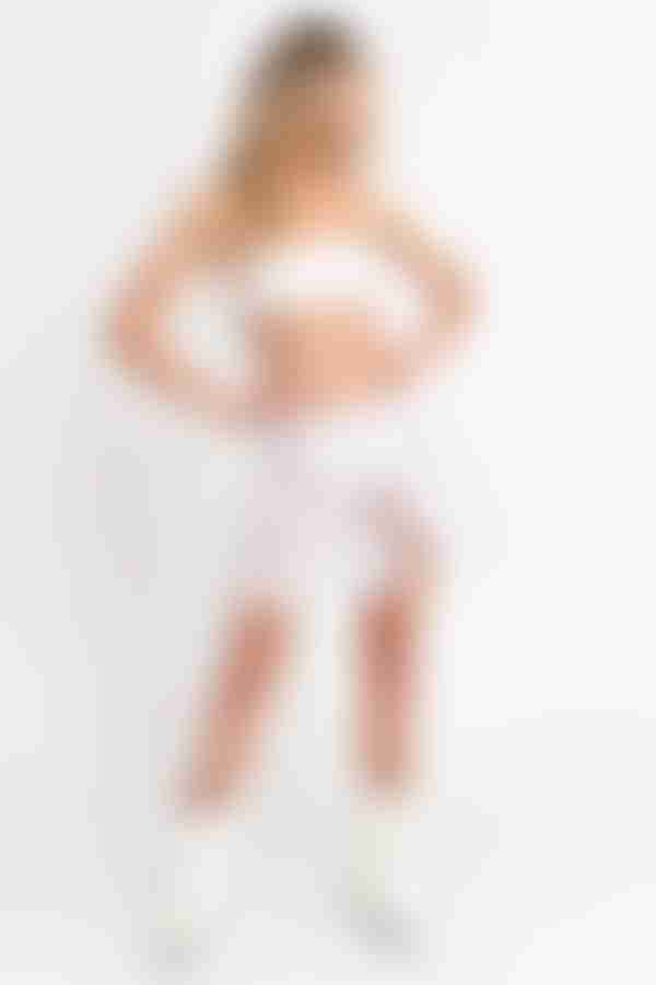 EASTNWESTLABEL Blake Front Tie Cover Up - White