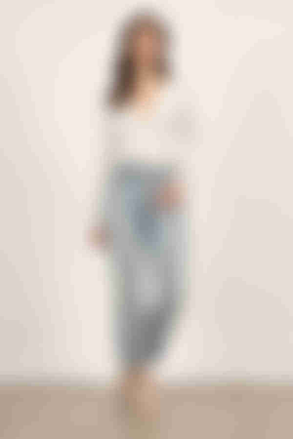 Braelynn Twist Front Bodysuit - White