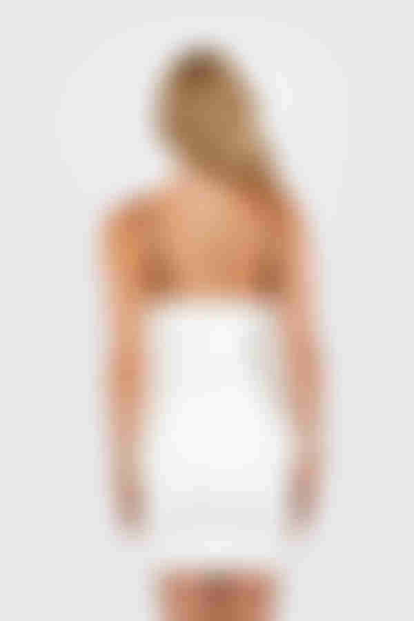 Everly Twist Cutout Mini Dress - White