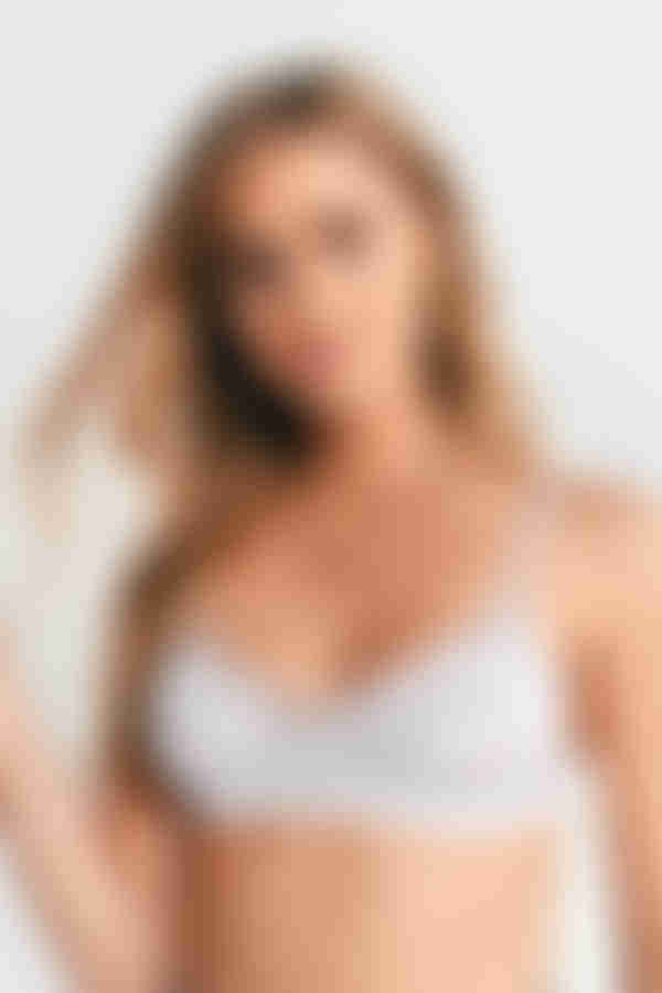 Harlowe Lace Bralette - White