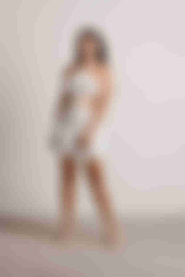 Just The Thing Cutout Bodycon Mini Dress - White