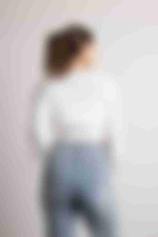 Bloom Again Embroidered Cardigan - White Lavender