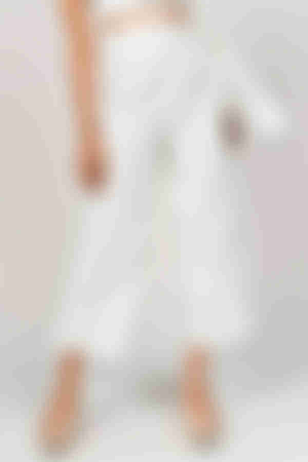 Rosa Wide Leg Pants - White Multi