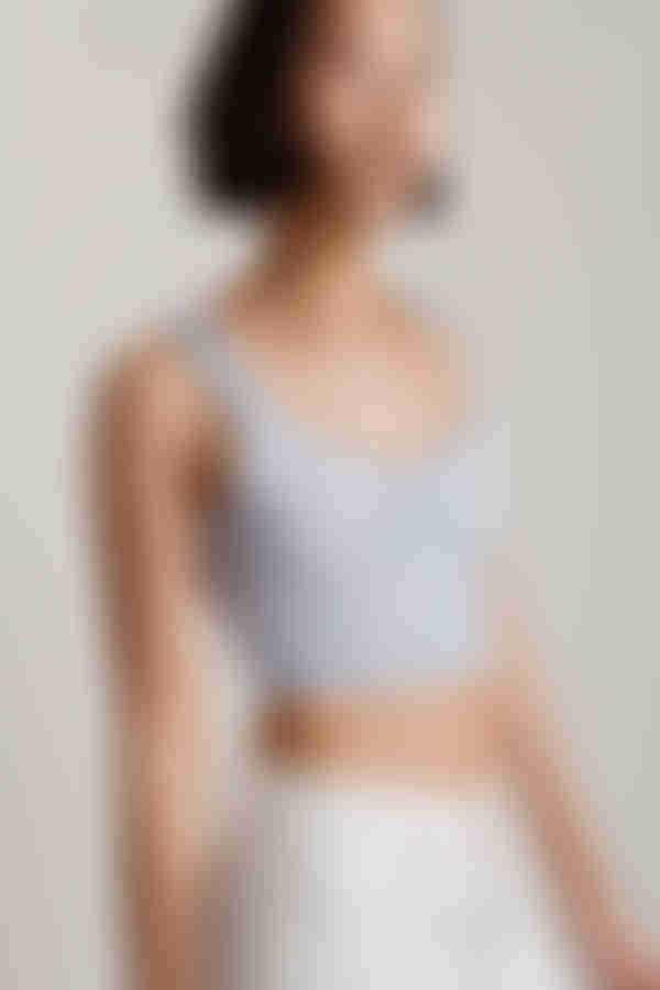 So Good Crop Top - White Multi