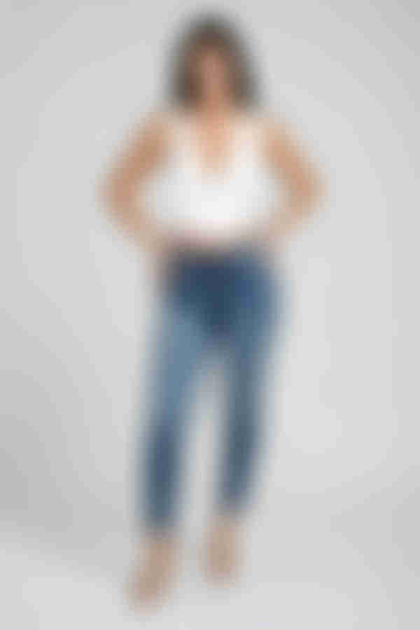 Shine Bright Sequins Corset Top - White