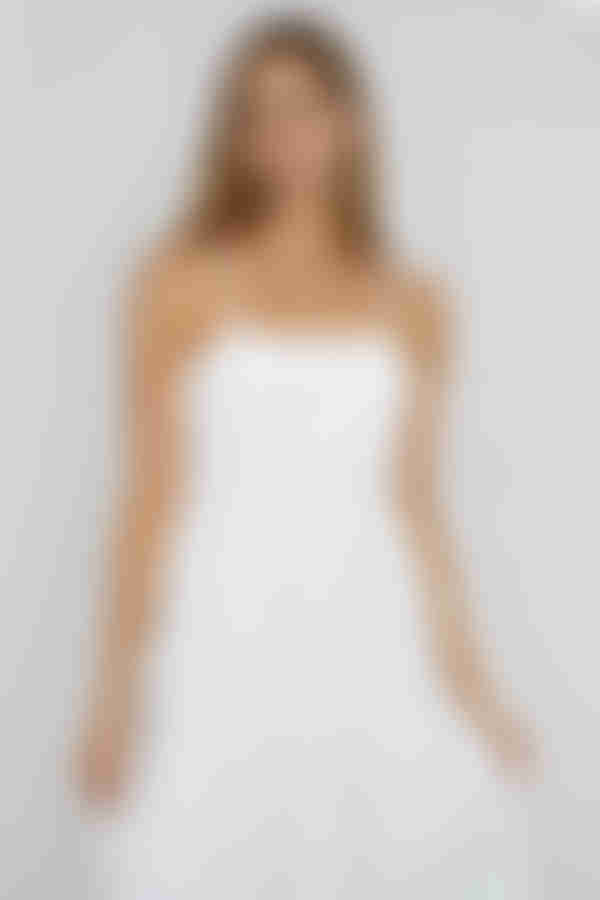 Spring Fling Swiss Dot Tiered Maxi Dress - White