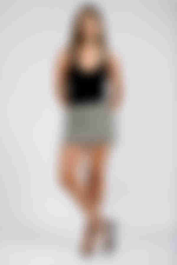 Statement Ready Zebra Side Slit Mini Skirt - Zebra