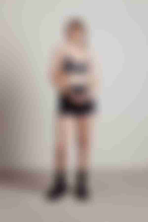 Starry Night Crop Top - Cream