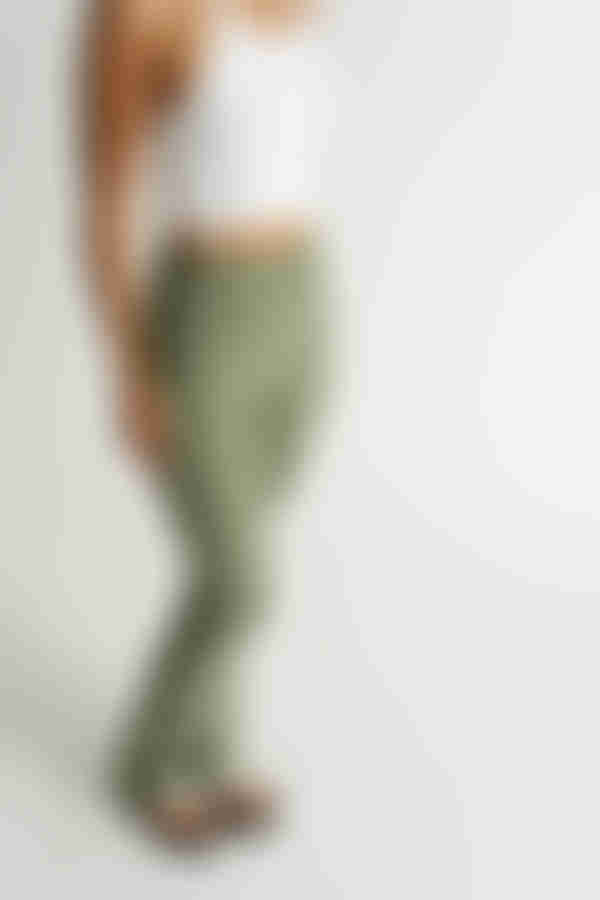 Get Out Knit Pants - Green