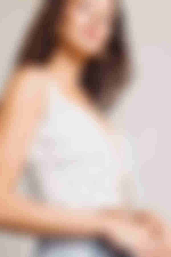 Knew Better Crop Top - Ivory