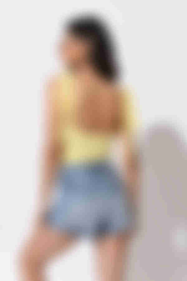 Pistola Nova Distressed Shorts - Light Wash