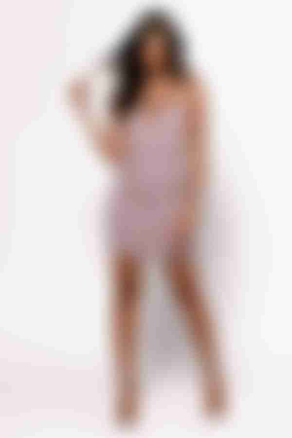 Come On Over Plunging Bodycon Mini Dress - Red