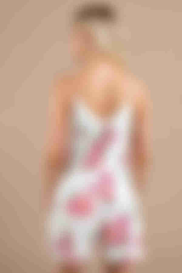 MinkPInk Mini Petals Floral Romper - Multi