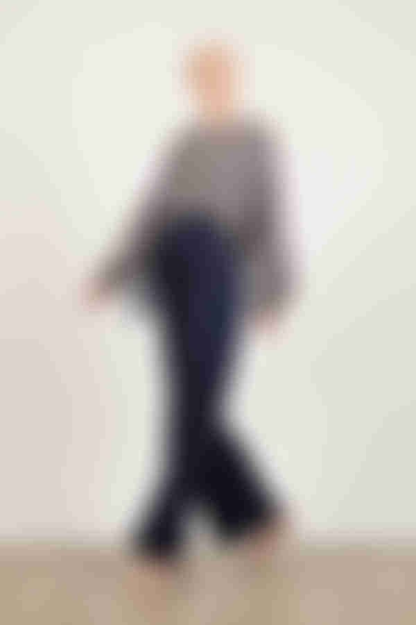 Pure Success Paperbag Pants - Navy