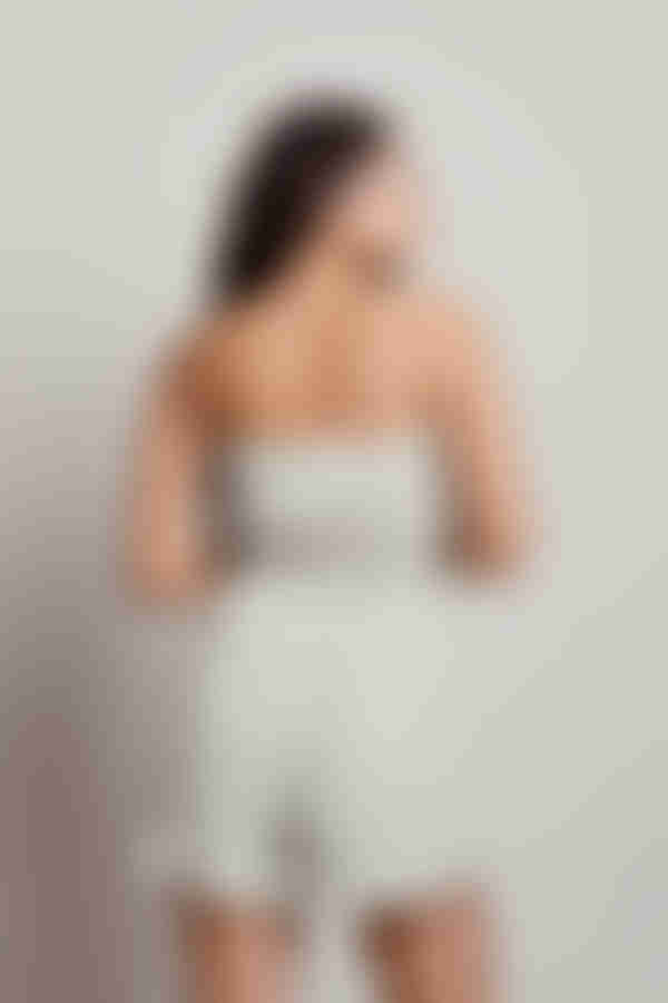 Keele Ruffle Romper - Sage