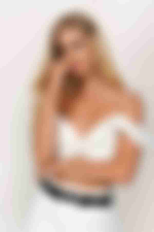 Lorie Crop Top - White