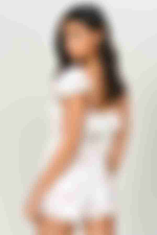 Sally Floral Romper - White Multi