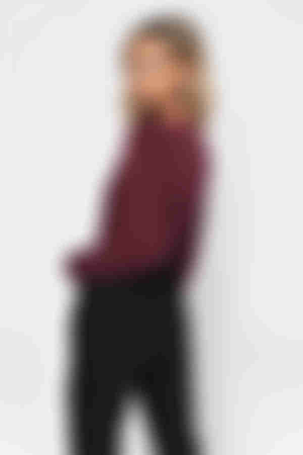 Emma Plunging Bodysuit - Wine