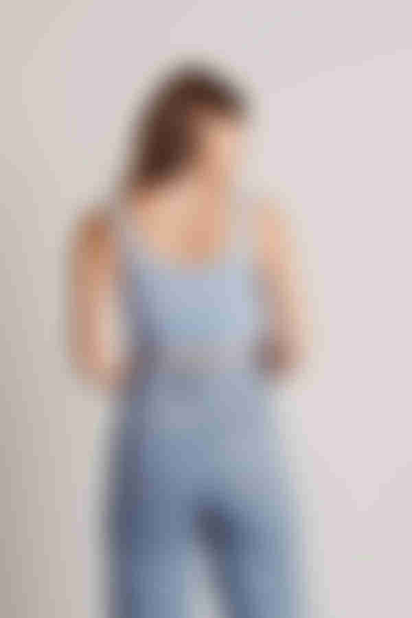 Amisa Crop Top - Blue