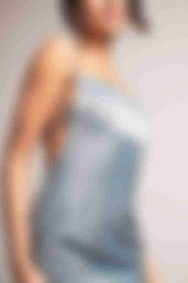 So Into You Backless Satin Mini Dress - Mocha