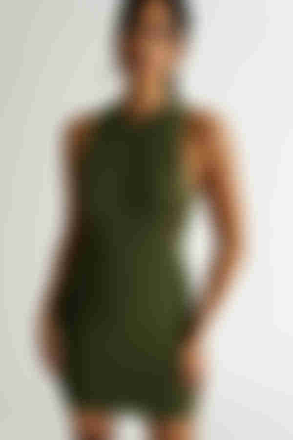 Dizzying Open Back Bodycon Mini Dress - Black