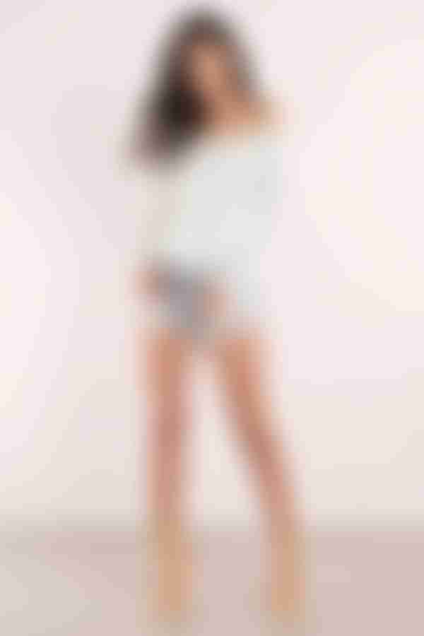 Cosette Off The Shoulder Bodysuit - Ivory