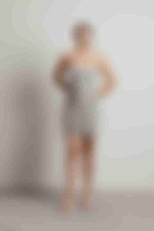 Taj Floral Cami Mini Dress - Sage