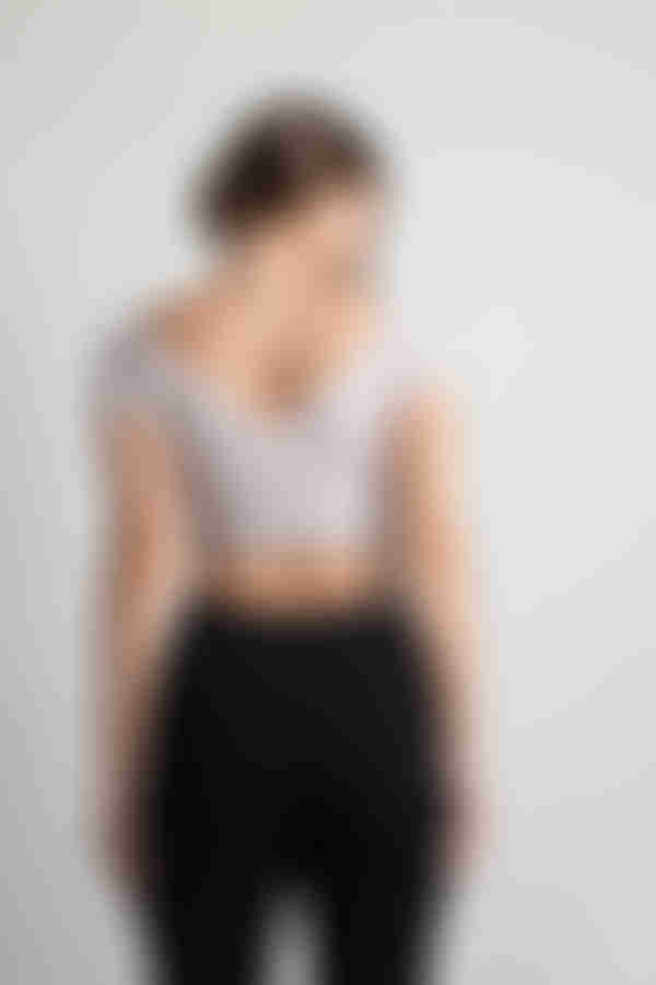 Kacie Crop Top - Baby Blue