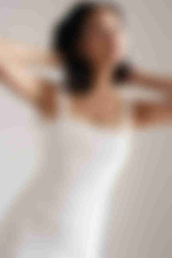 Liesel White Ruched Bodycon Mini Dress