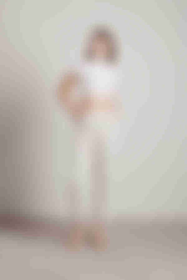 Chill and Chic Straight Leg Pants - Ivory