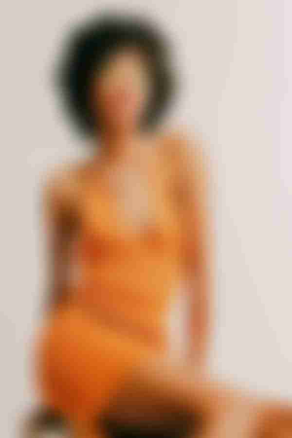 Aylah Halter Ribbed Knit Bodycon Mini Dress - Blue