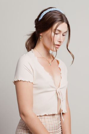 Blue Lollipop Headband