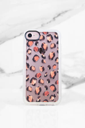 Casetify Leopard Print iPhone Case Clear Case for iPhone 7 Plus