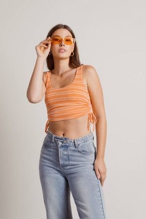 Orange Tank Tops for Women | Tobi