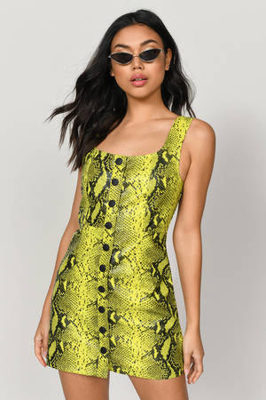 L'Academie Faye Duster Dress in Multi store Snake