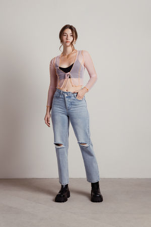 Sheer Tops for Women - See Through Tops | Tobi