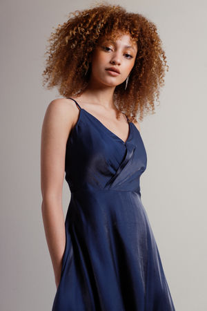 Navy blue hotsell teenage dress