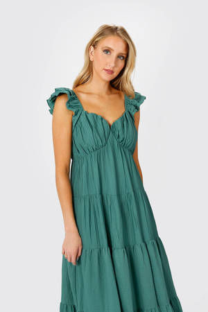 Women Dress, Green Blue Dress, Circle Dress, Knee Length Dress, Women  Formal Clothing, Short Sleeve Dress, Oversize Dress, Fashion Dress -   Canada