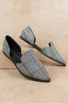 Chinese Laundry Emy Black And White Pointed Flats